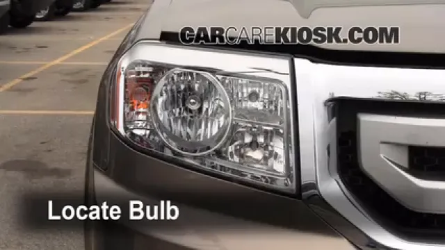 2009 Honda Pilot Touring 3.5L V6 Éclairage Feu clignotant avant (remplacer l'ampoule)